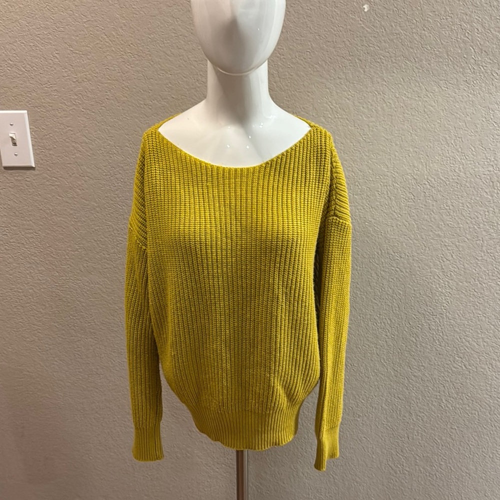 Kenneth Cole Yellow Women's Sweater‎ Medium